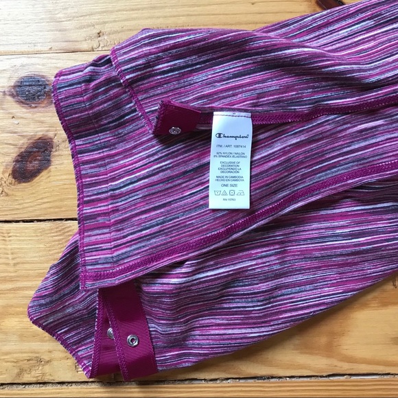 Champion Stretchy Striped Scarf - Picture 5 of 5